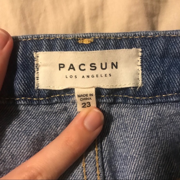 Denim zip up o ring skirt - Picture 6 of 6